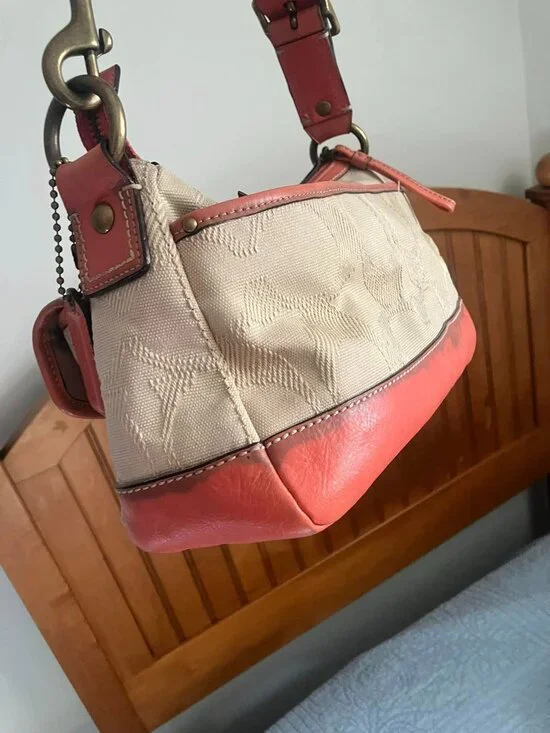 PROJECT BAG***READ BIO - Coach Legacy Double Turnlock Shoulder Bag - Picture 6 of 8